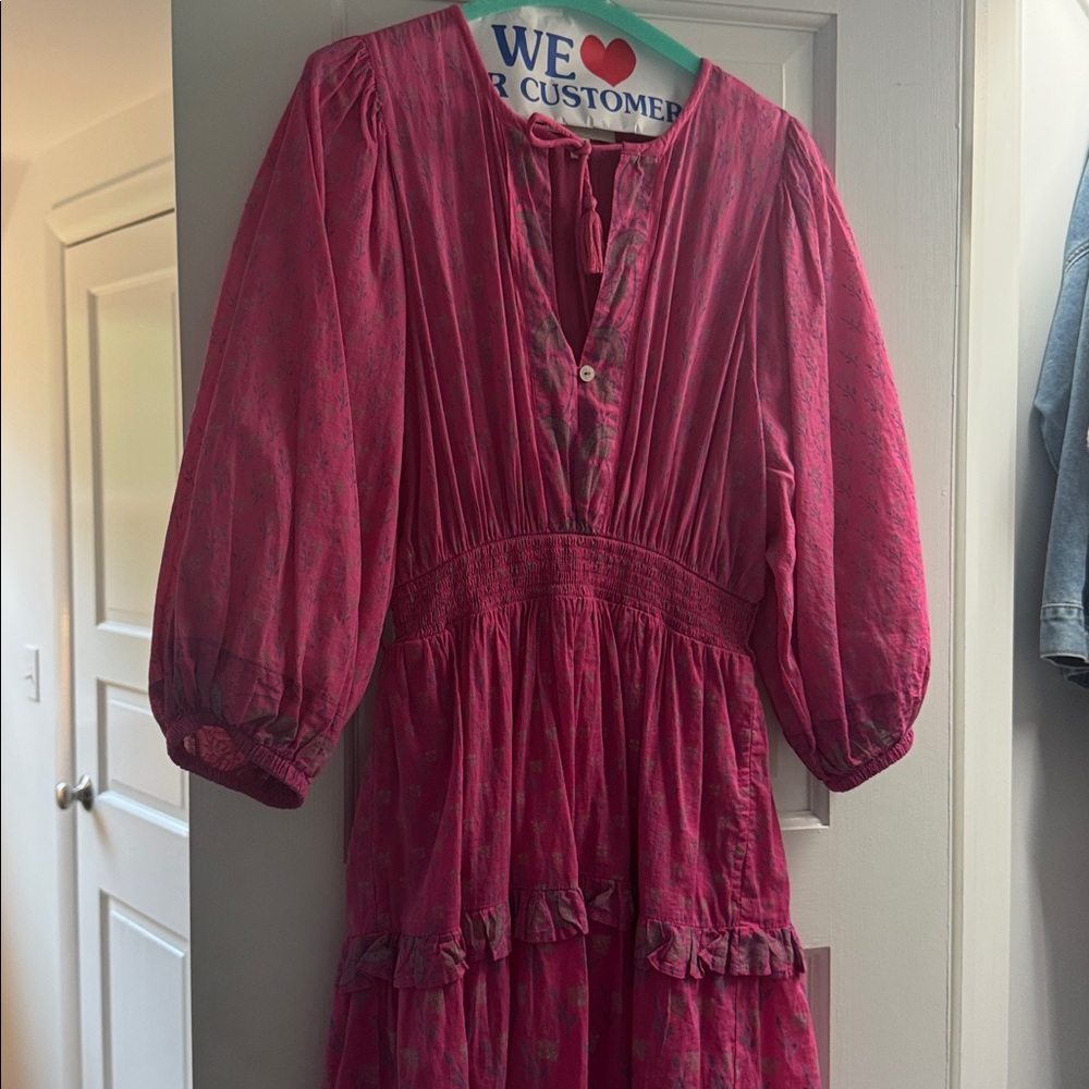 Cleobella Pink Mini Dress